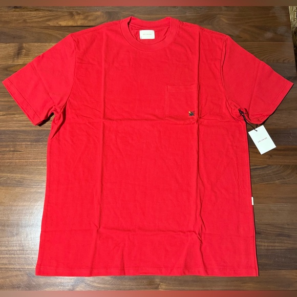 Aime Leon Dore ALD Crest Pocket Tee in True Red Men’s Size XL Cotton T-Shirt - Picture 1 of 8